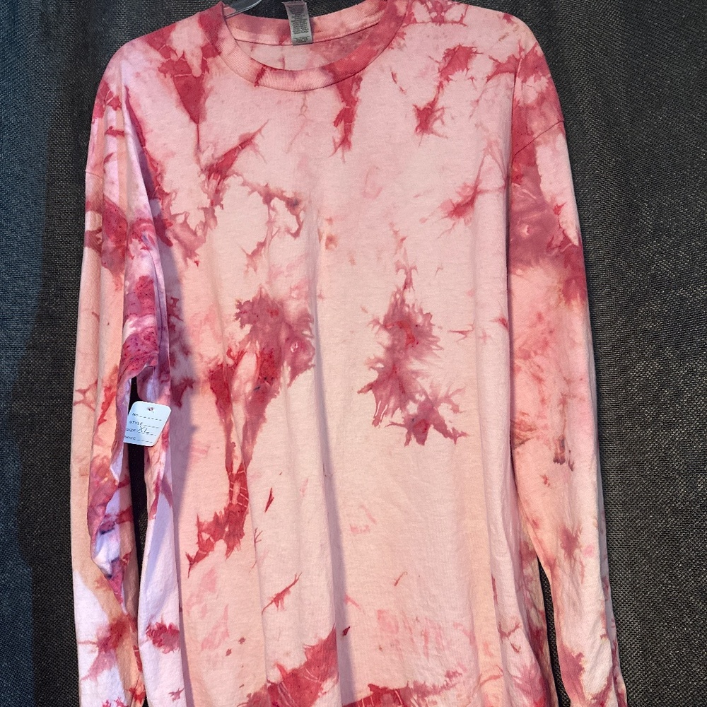 NEW! XL Long Sleeve Tie Dye Tee